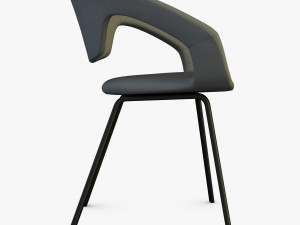 flex back chair 3D 모델