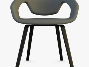 flex back chair 3D 모델