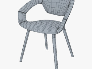 flex back chair 3D 모델