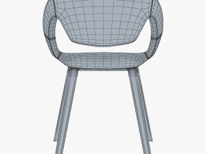 flex back chair 3D 모델