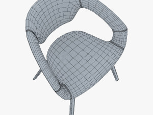 flex back chair 3D 모델