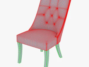 sedia ad impressione Modello 3D