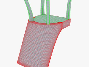 sedia ad impressione Modello 3D