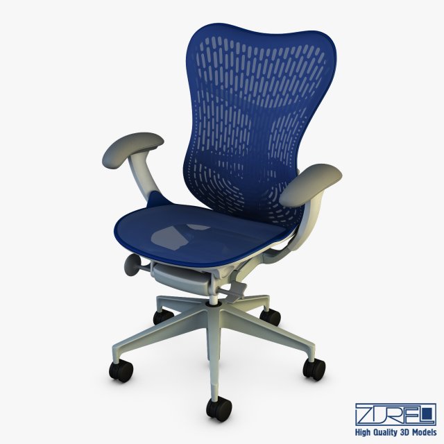 mirra 2 chair herman miller 3D Model .c4d .max .obj .3ds .fbx .stl .blend 