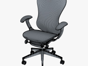 mirra 2 chair herman miller 3D Model