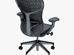 mirra 2 chair herman miller 3D Model