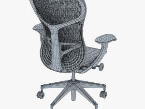 mirra 2 chair herman miller 3D Model