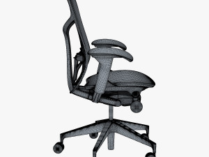 mirra 2 chair herman miller 3D Model