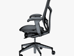 mirra 2 chair herman miller 3D Model
