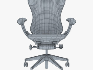 mirra 2 chair herman miller 3D Model