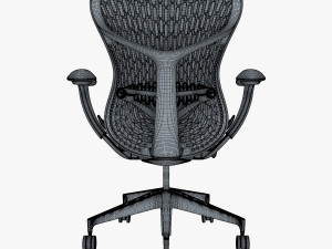 mirra 2 chair herman miller 3D Model