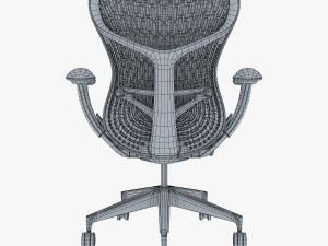 mirra 2 chair herman miller 3D Model