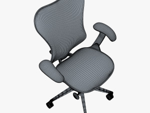 mirra 2 chair herman miller 3D Model