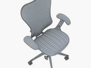 mirra 2 chair herman miller 3D Model