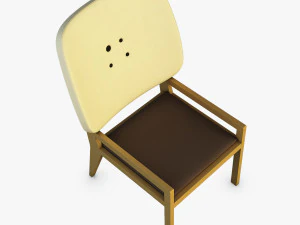 манга стул 3D Модель