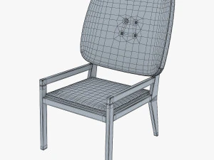 манга стул 3D Модель