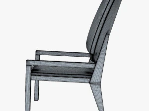 манга стул 3D Модель