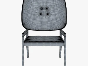 манга стул 3D Модель