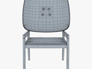 манга стул 3D Модель