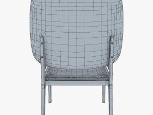манга стул 3D Модель
