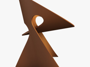mobius chair frans schrofer Modelo 3D