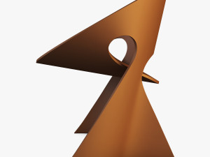mobius chair frans schrofer Modelo 3D