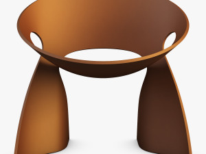 mobius chair frans schrofer Modelo 3D