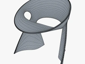 mobius chair frans schrofer 3D Model