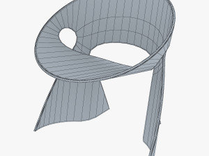 mobius chair frans schrofer Modelo 3D