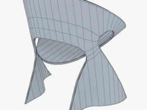 mobius chair frans schrofer 3D Model