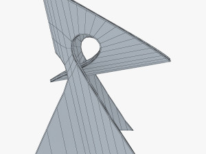 mobius chair frans schrofer Modelo 3D
