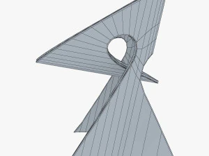 mobius chair frans schrofer 3D Model