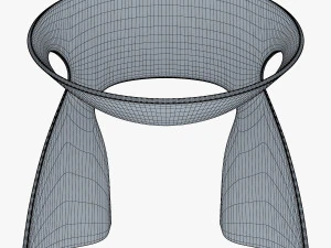 mobius chair frans schrofer 3D Model