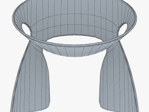 mobius chair frans schrofer Modelo 3D