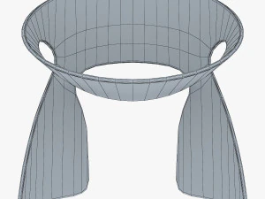 mobius chair frans schrofer 3D Model