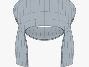 mobius chair frans schrofer 3D Model