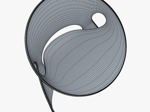 mobius chair frans schrofer Modelo 3D