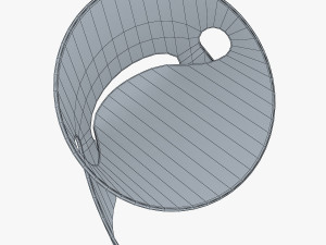 mobius chair frans schrofer Modelo 3D