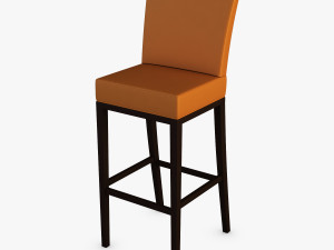 carman bar stool chair 3D 모델