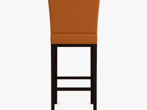 carman bar stool chair 3D Modell