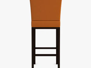 carman bar stool chair 3D Model