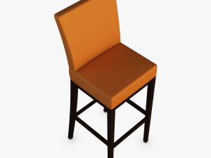 carman bar stool chair 3D Modell