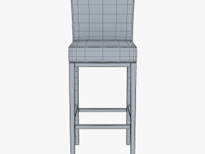 carman bar stool chair 3D Modell