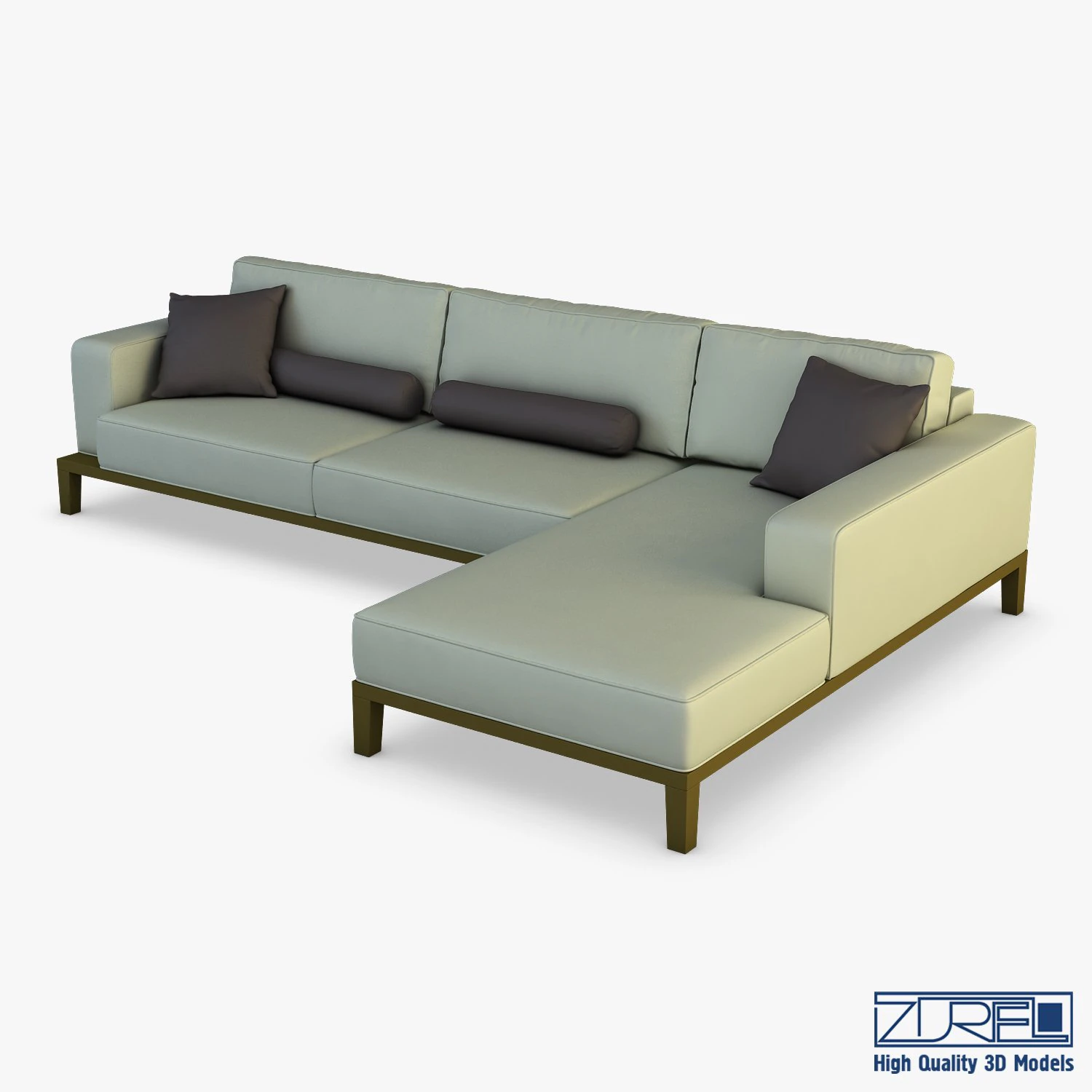 canap&eacute; milano Modèle 3D .c4d .max .obj .3ds .fbx .stl .blend 