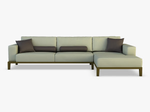 milano sofa 3Dモデル