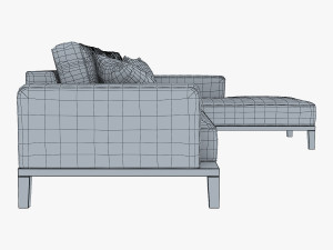 milano sofa 3Dモデル