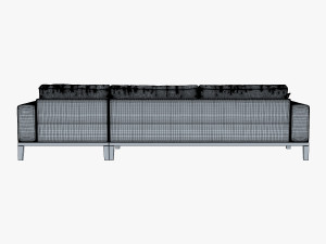 milano sofa 3Dモデル