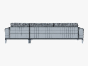 milano sofa 3Dモデル