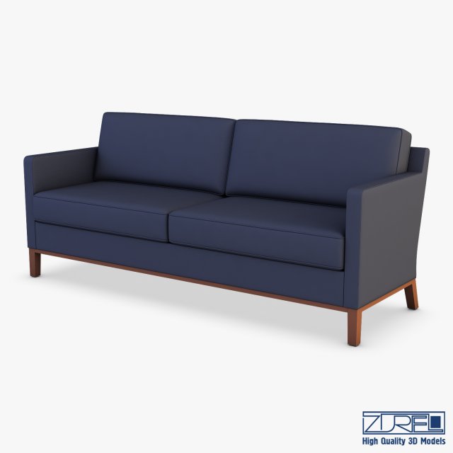 km-classic low sofa 3Dモデル .c4d .max .obj .3ds .fbx .stl .blend 