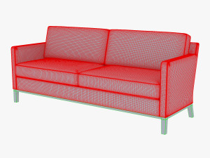 km-classic low sofa 3Dモデル